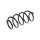 Suspension Spring Front Axle Coil Spring TRISCAN for SEAT ALHAMBRA and others