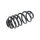 Suspension Spring Rear Axle Coil Spring TRISCAN for OPEL ZAFIRA