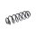 Suspension Spring Rear Axle Coil Spring TRISCAN for VW PASSAT and others