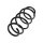 Suspension Spring Front Axle Coil Spring TRISCAN for e.g. OPEL VECTRA