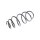 Suspension Spring Front Axle Coil Spring TRISCAN for CHEVROLET AVEO and others