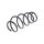Suspension Spring Front Axle Coil Spring TRISCAN for CITROËN DS3 and others