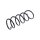 Suspension Spring Front Axle Coil Spring TRISCAN for DACIA DUSTER