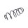 Suspension Spring Front Axle Coil Spring TRISCAN for FIAT DOBLO and others