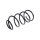 Suspension Spring Front Axle Coil Spring TRISCAN for FORD FOCUS and others