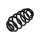 Suspension Spring rear coil spring TRISCAN IAM-Expertise for OPEL SIGNUM