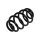 Rear Suspension Spring Coil Spring TRISCAN for OPEL VECTRA and others