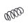 Suspension Spring Front Axle Coil Spring TRISCAN for KIA SORENTO