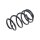 Suspension Spring Front Axle Coil Spring TRISCAN for RENAULT CLIO