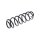 Suspension Spring Rear Axle Coil Spring TRISCAN for CITROËN C4 and others