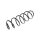 Suspension Spring Front Axle Coil Spring TRISCAN for CITROËN C3 and others
