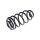 Rear Suspension Spring Coil Spring TRISCAN for OPEL ASTRA and others