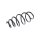 Suspension Spring Front Axle Coil Spring TRISCAN for e.g. OPEL ASTRA