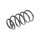 Suspension Spring Rear Axle Coil Spring TRISCAN for KIA SORENTO