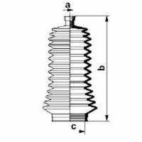 Axle boot SPIDAN for OPEL MOVANO A
