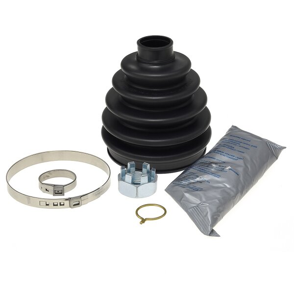 Faltenbalgsatz Antriebswelle TPE Ø23mm +Fett LÖBRO für u.a. OPEL Astra G
