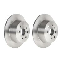 2 brake discs full Ø 270 mm 10 mm BREMBO for OPEL...
