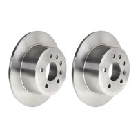 2 brake discs full Ø 270 mm 10 mm BREMBO for OPEL...