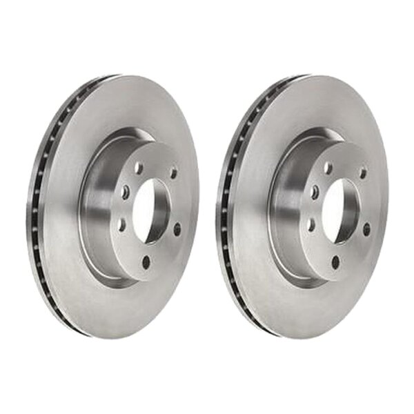 2 brake discs ventilated Ø 286 mm 24 mm BREMBO for e.g. OPEL OMEGA