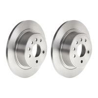 2 brake discs full Ø 286 mm 12 mm BREMBO for OPEL...