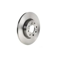 2 brake discs full Ø 257 mm 12 mm BREMBO for OPEL...