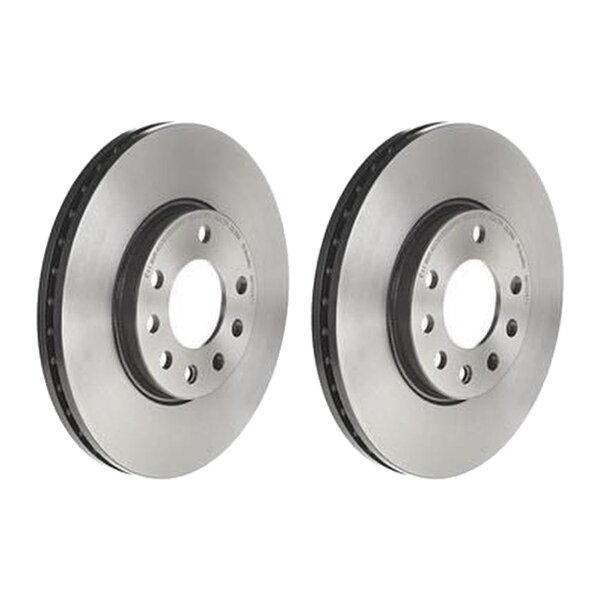 2 brake discs ventilated Ø 280 mm 25 mm BREMBO for OPEL ASTRA and others