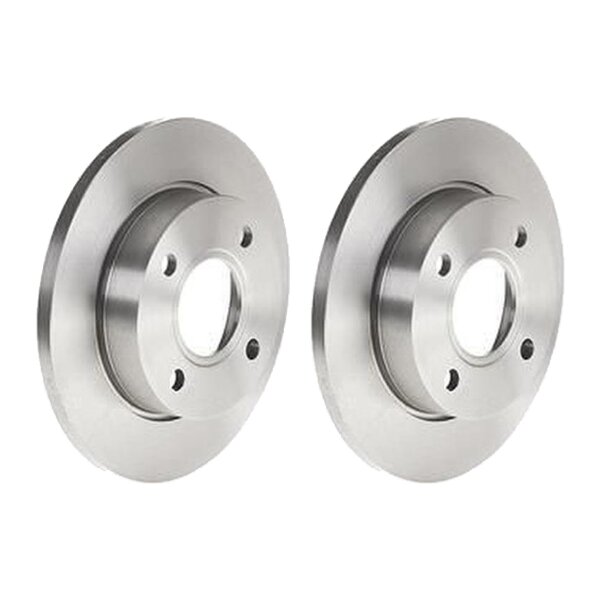 2 brake discs full Ø 240 mm 12 mm BREMBO for FORD FIESTA and others