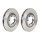 2 brake discs ventilated Ø 280 mm 26 mm BREMBO for e.g. OPEL FRONTERA