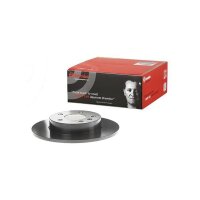2 brake discs full Ø 264 mm 10 mm coated BREMBO for e.g. OPEL ASTRA
