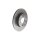 2 brake discs full Ø 264 mm 10 mm coated BREMBO for e.g. OPEL ASTRA
