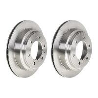 2 brake discs ventilated Ø 313 mm 18 mm BREMBO for...