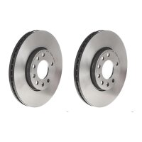 2 brake discs ventilated Ø 285 mm 25 mm BREMBO for...