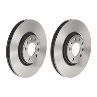 2 brake discs ventilated Ø 308 mm 25 mm BREMBO for...