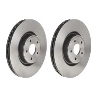 2 brake discs internally ventilated Ø 336 mm 28 mm...