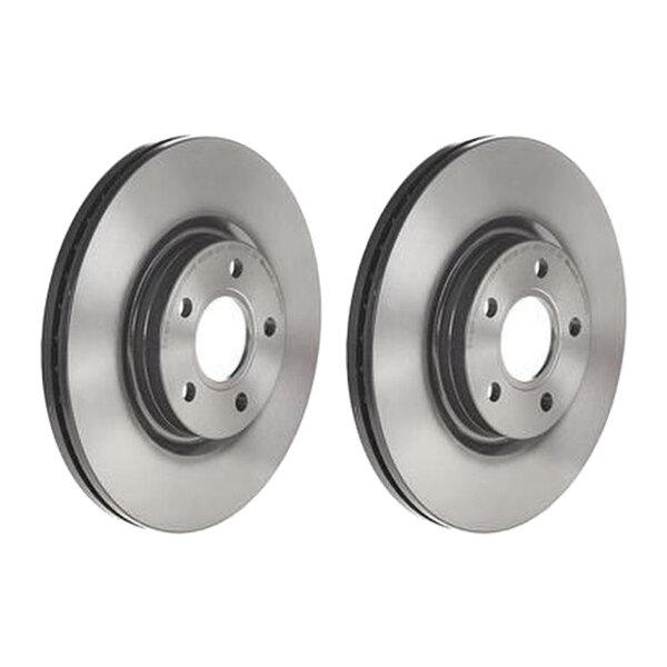 2 brake discs ventilated Ø 300 mm 25 mm BREMBO for FORD FOCUS and others
