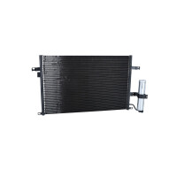 Air conditioning condenser with seal ring NRF for CHEVROLET LACETTI and others