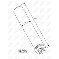 Trockner Klimaanlage Anti-Feuchtigkeit NRF passend für u.a. MITSUBISHI LANCER