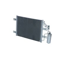 Condenser air conditioner with sealing ring NRF fits OPEL...