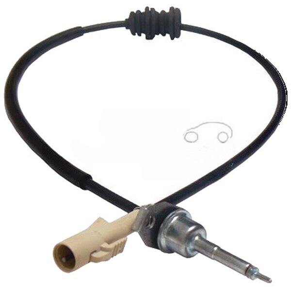 Speedometer Cable 1.110 mm METZGER IAM-Expertise suitable for e.g. VW GOLF