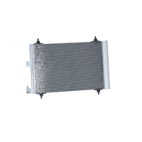 Kondensator Klimaanlage mit Dichtring NRF für u.a. CITROËN BERLINGO