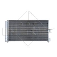 Condenser air conditioning with sealing ring NRF for FIAT...
