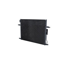 Air conditioning condenser with sealing ring NRF fits JEEP GRAND