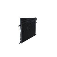 Air conditioning condenser with sealing ring NRF fits JEEP GRAND