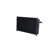 Air conditioning condenser with sealing ring NRF fits HYUNDAI GETZ