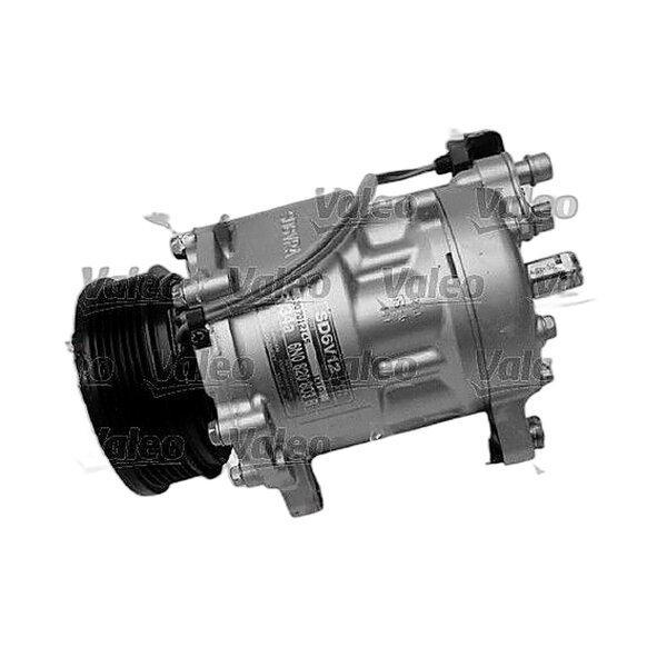 Air Conditioning Compressor 12 V R 134a Ø 101 mm VALEO suitable for e.g. VW LUPO