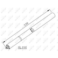 Dryer Air conditioner anti-humidity NRF suitable for SKODA OCTAVIA and others
