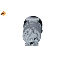 Compressor air conditioning 119mm with sealing ring NRF for RENAULT MEGANE II