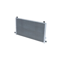 Air conditioning condenser with sealing ring NRF fits NISSAN PATROL