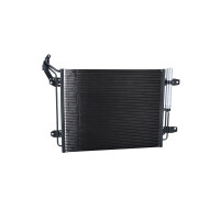 Air conditioning condenser with sealing ring NRF for VW TIGUAN and others