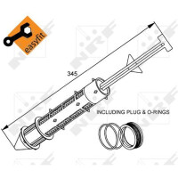 Dryer Air conditioner anti-humidity NRF suitable for e.g. VW POLO